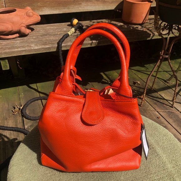 NWT Genuine Leather Bag - Picture 7 of 8